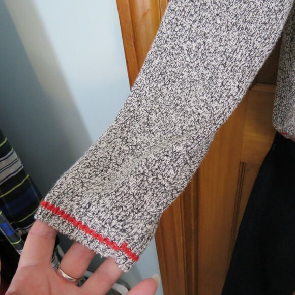 Coldwater Creek Brown Heather Sweater Crew Neck Long Sleeve Size Large - Picture 4 of 8